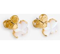 Kate Spade Kate Spade White Spade Flower Studs Earrings