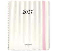 kate spade new york Agenda 2027 à couverture souple 12 mois, rayures dorées