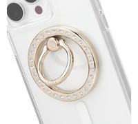 Kate Spade New York Anneau magnétique pour téléphone Portable avec Support, Amovible et Pliable, en Pierre