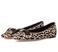 kate spade new york Baskets plates Deco Bow Downtown Leopard Haircalf pour femme, Lait de cajou Multi, 38.5 EU