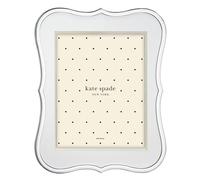 kate spade new york Crown Point Cadre 20,3 x 25,4 cm en alliage de zinc plaqué argent, métallique, 1,5 kg