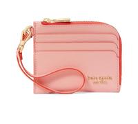 kate spade new york Devin Saffiano W POP EDGEPAINT Étui à cartes en cuir avec dragonne Motif soleil couchant
