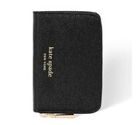 Kate Spade New York Devin Zip Porte-Cartes magnétique Compatible avec téléphones et étuis MagSafe Noir