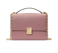 kate spade new york Femme Deco Leather Flap Chain Crossbody Sac à bandoulière, Rose crépusculaire, Taille Unique