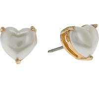 Kate Spade New York Heart Studs, Pearl