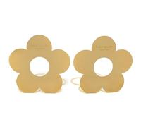 Kate Spade New York Lot de 2 Serre-Livres en Forme de Fleur en métal doré 15,2 x 15,2 cm