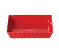 Kate Spade New York Make It Pop Plat de cuisson rectangulaire taille unique Rouge