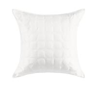 kate spade new york Noel Euro Taie d'oreiller décorative 66 x 66 cm, 200 Fils au Pouce carré et 100% Coton, literie Toutes Saisons, Lavable en Machine, Guimauve