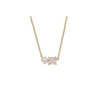 Kate Spade New York Pendentif Dear Bestie Crème/Transparent/Or