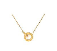 Kate Spade Chaîne 'Set In Stone Interlink Pendant' or / transparent, Taille One Size