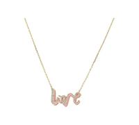 Kate Spade New York Pendentif Say Yes Love (rose/doré)