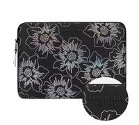 Kate Spade New York Puffer Housse pour Ordinateur Portable 14" - Rose Trémière Irisée - pour MacBook Pro M3/M2/M1 Max/Pro