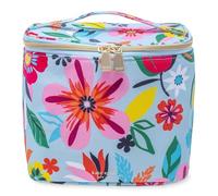 kate spade new york, Sac à déjeuner isotherme, petit sac isotherme pour femme, sac isotherme à rayures avec double fermeture éclair et poignée de transport (motif floral safari)
