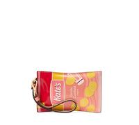 kate spade new york Snack Time Étui à cartes en polyuréthane avec dragonne en relief Multicolore