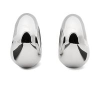 Kate Spade New York Stmnt Huggies Bêche sculptée pour femme Argenté Taille unique