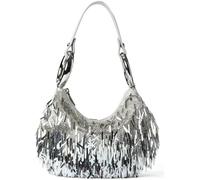 Kate Spade New York The Bangle Sac à bandoulière Cuir 29 cm couleur argent