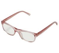 Kate Spade New York Women's Kate Spade Female Optical Style Evie/BB Rectangular Reading Glasses, Pink/Demo Lens, 51mm, 18mm + 0