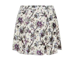 Kate Spade - Satin Devore Mini Skirt - Femme - Jupes - Blanc - Taille: 34 FR