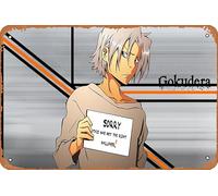 Katekyo Hitman Reborn!, Hayato Gokudera Anime Poster Décoration murale rétro en métal 20,3 x 30,5 cm