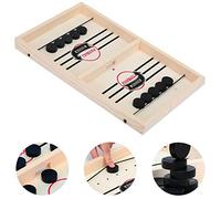 KATELUO Jeu de société Rapide Slingpuck,Jeu de Palet à Fronde Rapide,Convient pour l'interaction Parent-Enfant, Jouets de société, Jeux de société pour Deux Joueurs