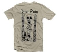 Katelyn Poison Ruin Poison Ruin T-Shirt New! Relapse Records TS4736 Khaki XXL Color M