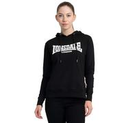 Lonsdale Sweat à capuche Flookburgh Noir Femme Taille L