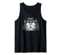 Kater What? Drôle de Chat Surprise Meme Ami Chat Débardeur