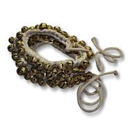 Kathak Ghungroo Pair, (50+50) Big Bells Tied with Cotton Cord (16 No. Ghungroo)