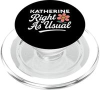 Katherine Flower nomme comme d'habitude sa mère et Son épouse Kathy PopSockets PopGrip pour MagSafe