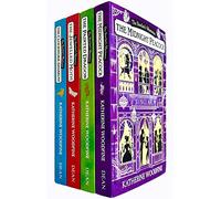 Katherine Woodfine The Sinclair’s Mysteries 4 Books Collection Pack Set (The Midnight Peacock, The Painted Dragon, The Clockwork Sparrow, The Jewelled Moth)