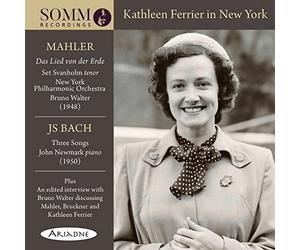 Kathleen Ferrier in New York/Lied Von Der Erde/3 Songs