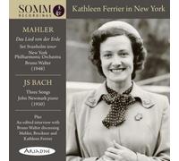 Gustav Mahler Kathleen Ferrier in New York (CD) Album