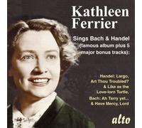 Kathleen Ferrier - Kathleen Ferrier Sings Js Bach & Handel [Cd]