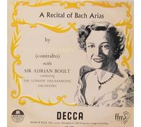 Kathleer Ferrier - LW 5083 KATHLEEN FERRIER Recital Bach Arias 10" LP