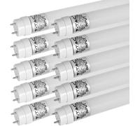 Kathlelxh-10 X Led Tubes, 150 Cm, Cool White (6500 K), 2100 Lumens, T8, G13-20 W (Replaces 58 W), With Starter, Led Tube[H1808]