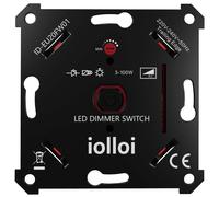 Kathlelxh-5-100w Led Dimmer Switch For Led And Halogen Bulbs With Clamp Clips (Without Lid - No Clamp - No Clamp - 100w Led)[H1618]