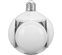 Kathlelxh-85-265v Abs & Acrylic E27 E26 40w High Brightness Folding Football Led Bulbs For Shop, Home Office[H1835]