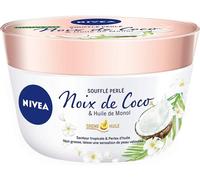 Kathlelxh-Baume Corps Soufflé Perlé (1 X 200 Ml), Soin Corps Hy Atation 24 H, Baume Hy Atant À L'huile De Monoï Et Au Parfum Tropical De Noix De Coco[H8]