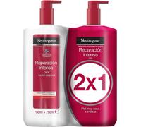 Kathlelxh-, Crema Hi Atante Corporal Reparación Intensa, Fórmula Noruega, Para Pieles Muy Secas Con Una Hi Atación Intensa, Con Glicerina, Desarrollado Con Dermatólogos, Pack De 2 X 750 Ml[H362]