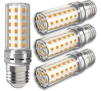 Kathlelxh-E27 Led Light Bulb 12 W Warm White 3000 K 1450 Lm, 100 W Halogen Bulb, 360 Angle, Non-Dimmable, E27 Screw, No Flickering, 85-265 V, E27 Led Lighting, Pack Of 4[H807]