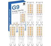 Kathlelxh-G9 Led Light Bulb Cool White 6000K, 5W 560Lm Equivalent 40W Halogen, Energy Saving, Non-Dimmable, 360 Degrees, Ac 220-240V, 6 Packs[H7]