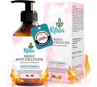 Kathlelxh-- Huile Anti-Cellulite Puissante Grand 250ml Aux Huiles Essentielles Bio Pour Mas Professionnel Raffermissant Intensif Jambes Fesses Ventre - Huile Corporelle Adaptée À La Grosse[H472]