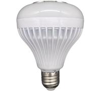 Kathlelxh-Led Bulb With Bluetooth Speaker, Wireless Rgb Changing Lamp Stereo Audio Music Bulb 12W[H1279]