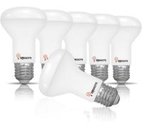 Kathlelxh-Led Reflector R63 E27 Bulb 10 W Neutral White 4000 K Replacement Halogen Spotlight E27 75 W 870 Lm 120° Beam Angle Ac 230 V, Reflector Bulb For Ceiling Spotlight, Pack Of 6[H278]
