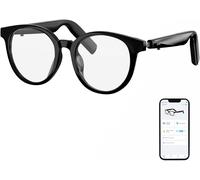 Kathlelxh-Lunettes Bluetooth, Lunettes Intelligentes À Oreilles Ouvertes, Grandes Lunettes De Soleil Polarisées Rondes, Lunettes Audio Bluetooth 5.4, Anti-Fuite Sonore, Réduction Du Bruit D'[H1006]