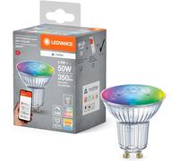 Kathlelxh-Smart+ Matt Led Reflector Lamp, Compatible With Google, Alexa, Apple, Glass, 4.9W, 350Lm, Gu10, Color Light And White Light, With Vocal Control, Up To 20,000 Hrs, 1-Pack[H726]