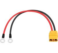 Kathlelxh-Xt90 Zu O Ring Klemmenkabel, 0.3m/1ft 14awg Xt90 Buchse Zu O Ring Klemmen Verlängerung Netzkabel Für Solarpanel Kit Und Batterieladung (Xt90 Female)[H1765]