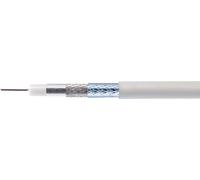 Kathrein 215500020 Câble coaxial Diamètre extérieur: 6.8 mm 75 Ω blanc Marchandise vendue au mètre