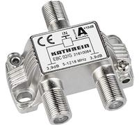 Kathrein 21610084 EBC 02/G Répartiteur TV par câble 2 Voies 5-1218 MHz Argenté