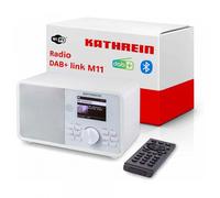 Kathrein DAB+ Link M11 Blanc Mono Radio Internet Radio DAB/UKW WLAN LAN
